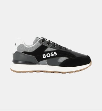 Baskets basses à lacets - BOSS Kidswear - Black