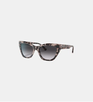 Lunettes de soleil Œil de chat EA4176 - Emporio Armani - Havana rose brillant