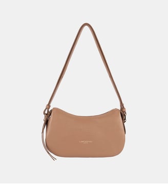 Petit sac besace Dune en cuir - Lancaster - Camel