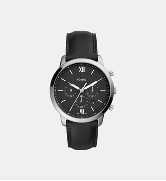 Montre Neutra chrono Noir FS5452 - Fossil - Argenté