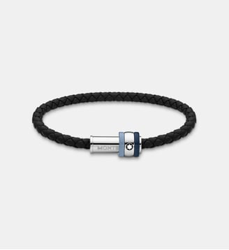 Bracelet cordon Montblanc 1858 Noir 129518-PAR - Montblanc - Noir