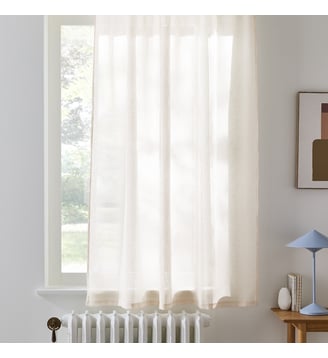 Voilage radiateur à galon fronceur et wave La Redoute Interieurs