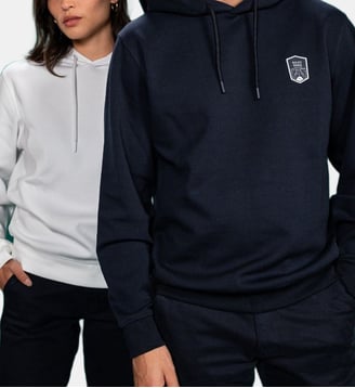 Sweat à capuche  Role Paris Masters - Roland-Garros - Bleu marine