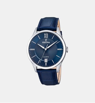Montre Classics Bleu F20426/2 - Festina - Argenté