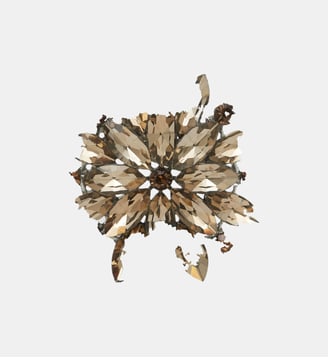 Broche - COROLE - Gerard Darel - Champagne