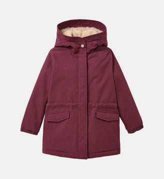 Parka imitation fourrure - Collection Junior - Cyrillus - Cerise