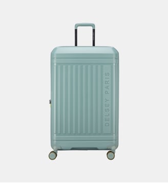 Valise extensible rigide Lutece 4R 81 cm - Delsey Paris - Bleu vert