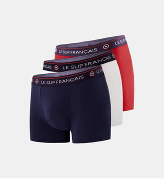 Lot de 3 boxers en coton Le Slip Francais