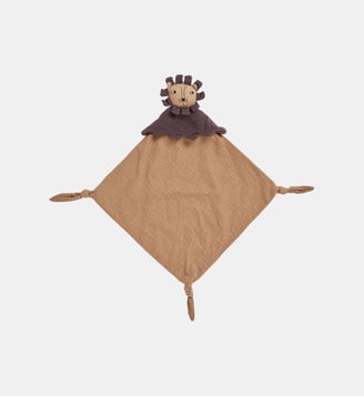 Doudou en coton à thème animalier - OYOY - Marron
