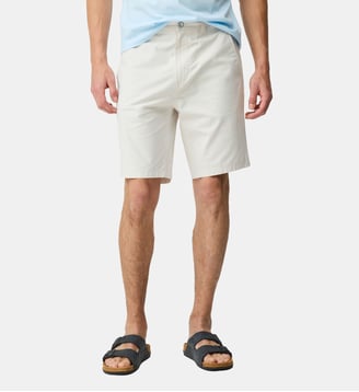 Short droit en coton stretch Gunn, 23 cms - Rodd & Gunn - Noix de coco