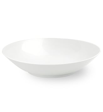Plat rond rond à l'unité - Médard de Noblat - Blanc