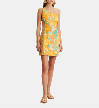 Robe Bold Shoulder Mini Anemone Orange - La DoubleJ - Orange