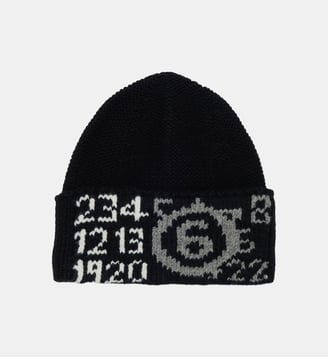 Casquette avec logo numérique MM6 Maison Margiela