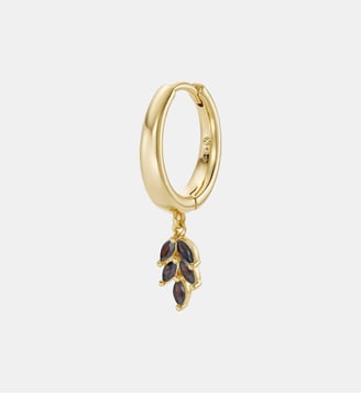 Boucle d'oreille créole Fauve or - Nebuleuse Bijoux - Or