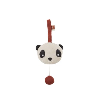 Mobile musical en coton à thème animalier - OYOY - Multicolore