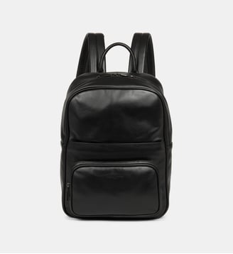 Sac à dos Capital en cuir - Lancaster - Noir