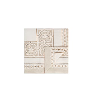 Grande Nappe Lacey (180X280) - La DoubleJ - Blanc fumé