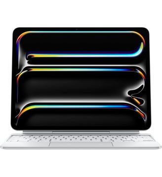 Etui Magic Keyboard iPad Pro 13' (M4) Blanc - Apple - Blanc
