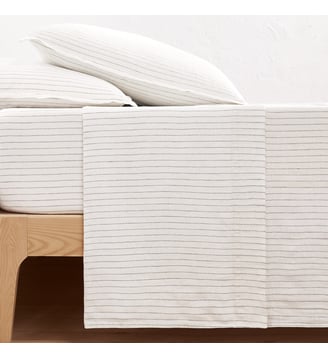 Drap plat lin lavé La Redoute Interieurs