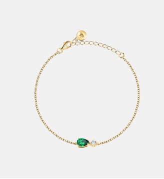 Bracelet TESORI - Morellato - Or jaune et vert