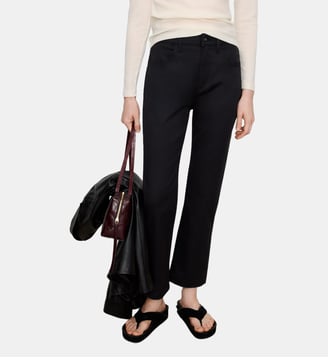 Pantalon denim comfort à cinq poches - Adolfo Dominguez - Noir