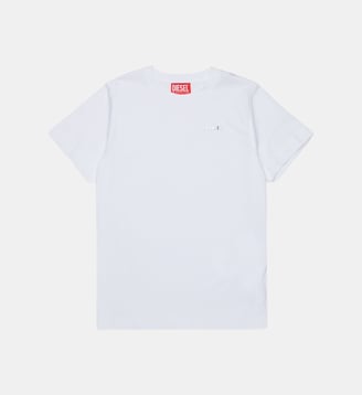 T-shirt avec logo - Diesel Kids - Blanc