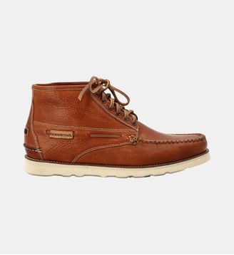 Bottine vibebottine - cuir grainé - Fairmount - Camel
