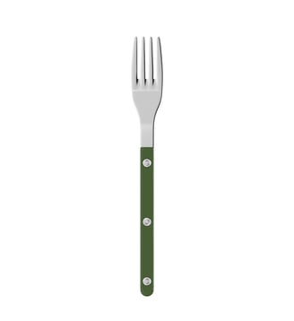 Fourchette à dessert, Bistrot Uni - Sabre - Vert