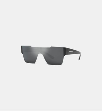 Lunettes de soleil Rectangulaire BE4291 - Burberry - Blanc