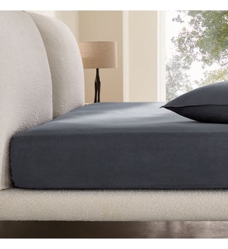 Drap-housse pour surmatelas lin lavé AM.PM