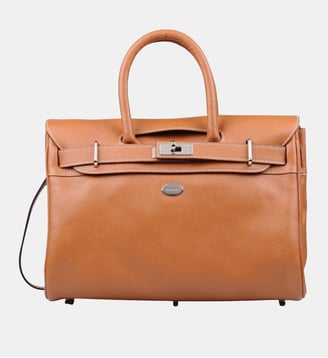 Sac cabas Pyla Buni cuir grainé - Mac Douglas - Camel