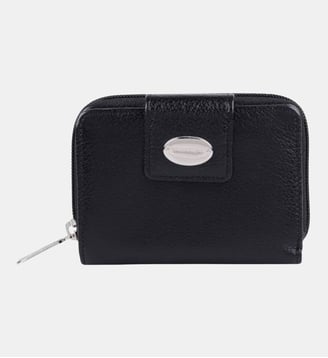 Petit portefeuille dos à dos Danemark Buni cuir - Mac Douglas - Noir