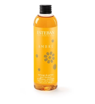Recharge de parfum pour bouquet 250 ml - Ambre - Esteban Paris Parfums