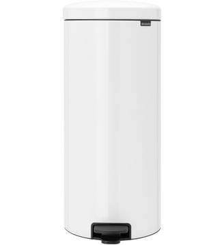 Poubelle à pédale NEW ICON inox blanc 30L - Brabantia - Blanc