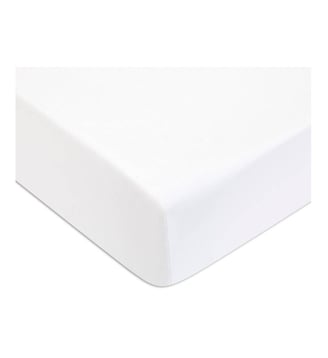 Drap housse Uni Mariée - Descamps - Blanc