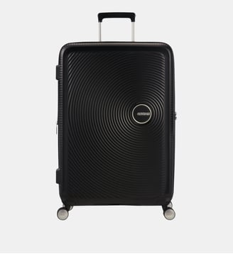 Valise rigide extensible Soundbox 4R 67 cm - American Tourister - Noir