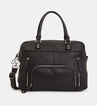 Sac cabas Macy en cuir de vachette - Nat & Nin - Noir