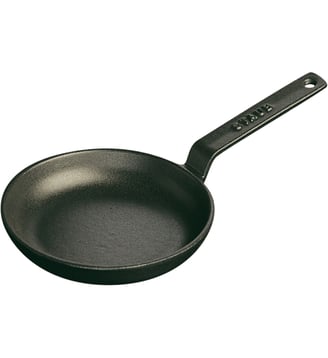 Poêlette à blinis MINIS fonte noir Ø12 cm - Staub - Noir