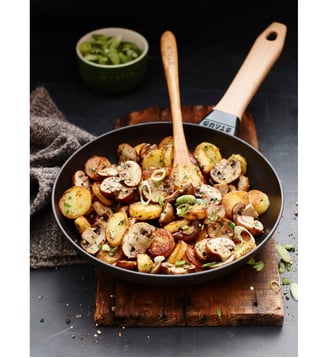 Poêle LES POÊLES fonte noir Ø20 cm - Staub - Noir