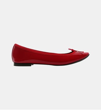 Ballerines semelle gomme Cendrillon - Repetto - Rouge