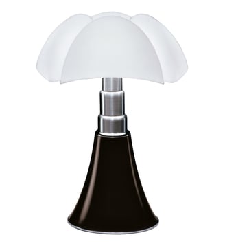 Lampe de table Grand modèle - Martinelli Luce - Marron foncé