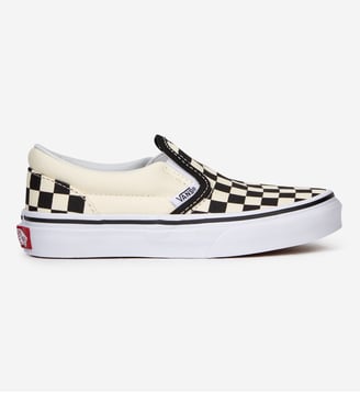 Slip on Classic damier - Vans - Blanc et noir