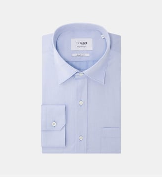 Chemise Classique en twill - Figaret - Bleu clair