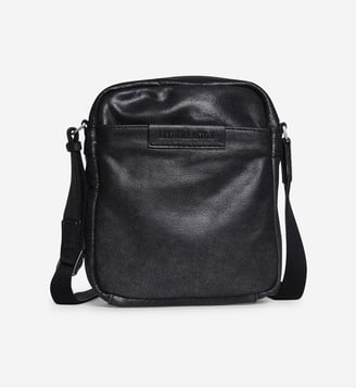 Sacoche New cuir vieilli - Arthur & Aston - Noir