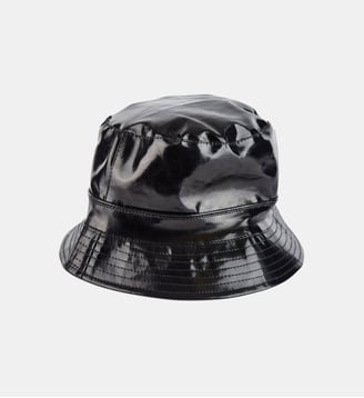 Bob de pluie vinyle - Galeries Lafayette - Noir