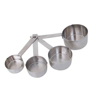 Set de 4 mesures 60, 80, 125 et 250 ml - De Buyer - Coloris unique