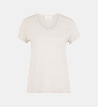 T-shirt Jacksonville - American Vintage - Beige amande