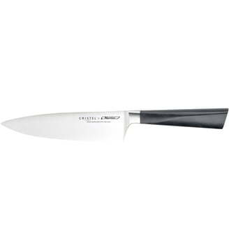 Couteau de chef CRISTEL BY MARTTIINI acier forgé L16 cm - Cristel - Noir