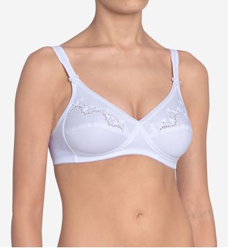 Soutien-gorge classique Elasti Cross sans armatures - Triumph - Blanc