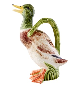 Pichet canard céramique 1,5L - Bordallo Pinheiro - Multicolore